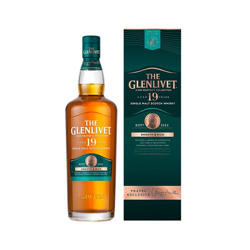The Glenlivet 19Y Single Malt Scotch Whisky 48% 0,7 l Geschenkpackung
