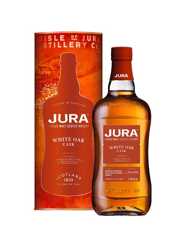 Jura White Oak Cask Island Single Malt Scotch Whisky 1l 40%
