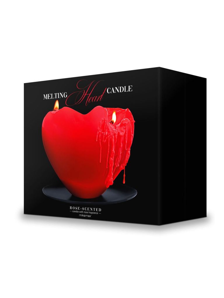 MIKAMAX Melting Heart Candle