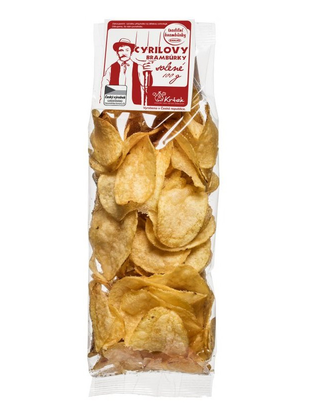 Cyril's gesalzene Kartoffelchips 100 g