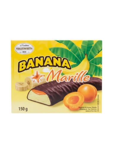 HAUSWIRTH Schoko-Bananen Plus Marille 150g