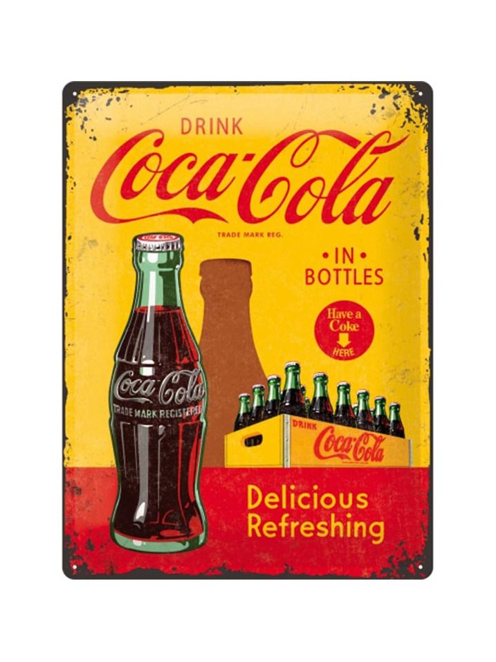 Blechschild 30x40 Coca-Cola (Have a Coke)