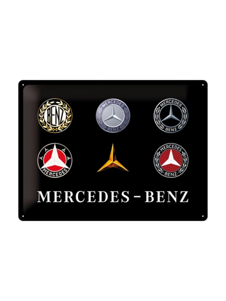 Blechschild 30x40 Mercedes-Benz 