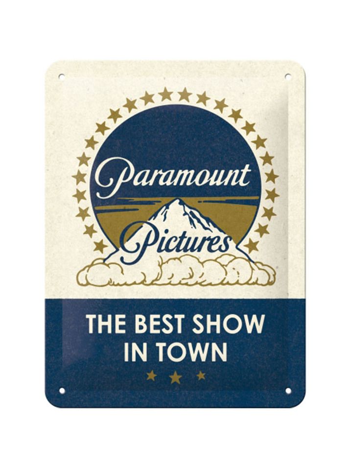 Blechschild 15x20 cm Paramount (Classic Logo) 