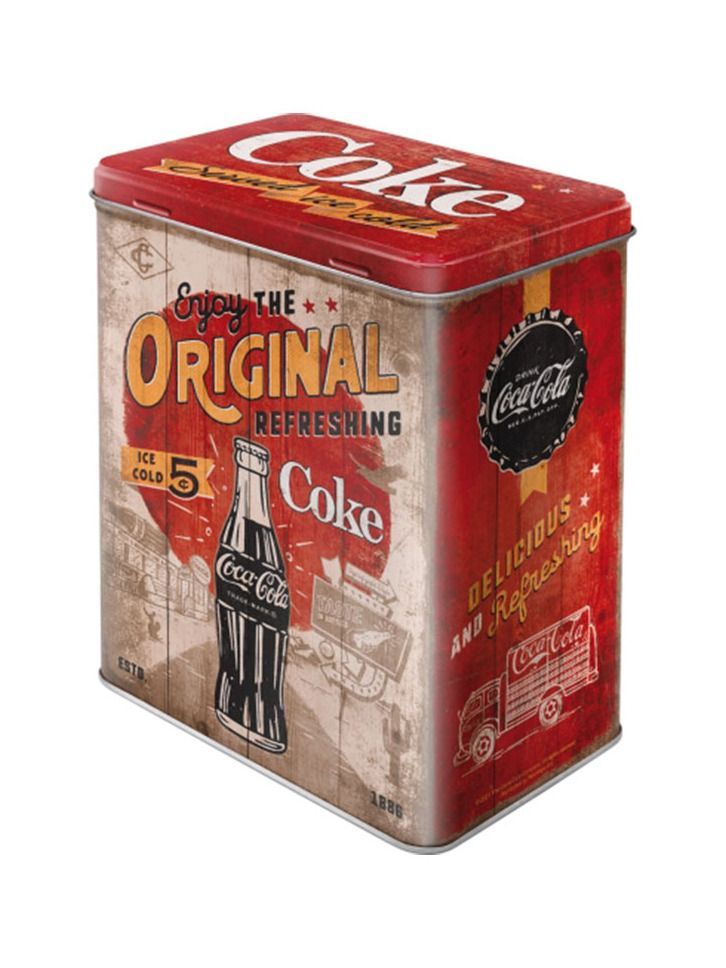 Blechdose L Original Coke