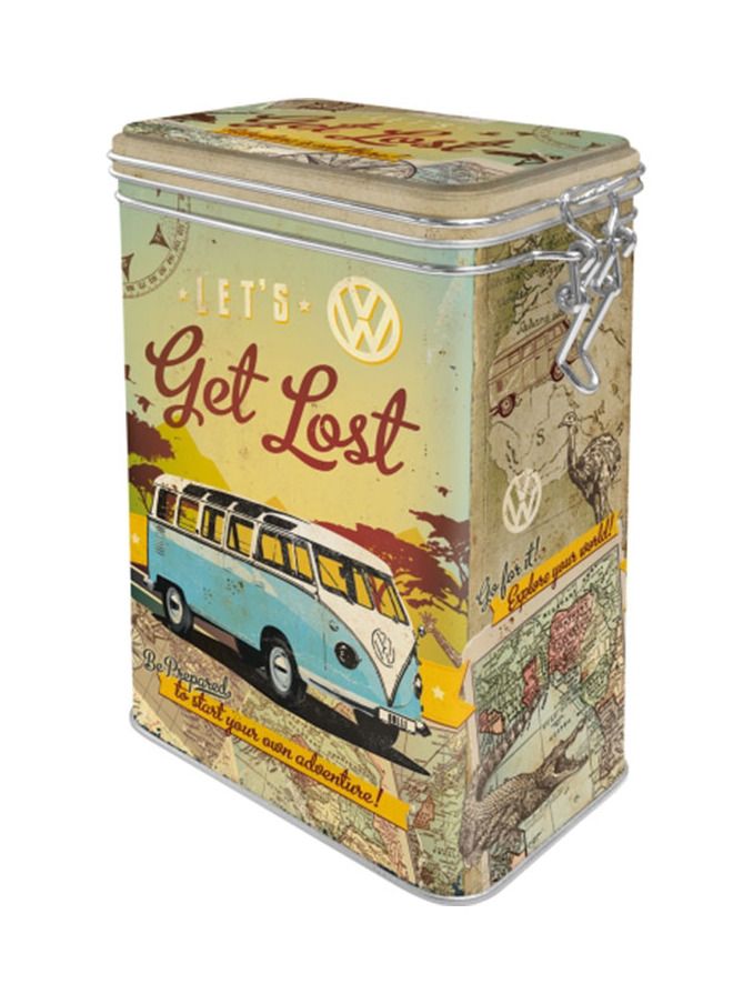 Blechdose mit Klip VW Bulli (Let's Get Lost)