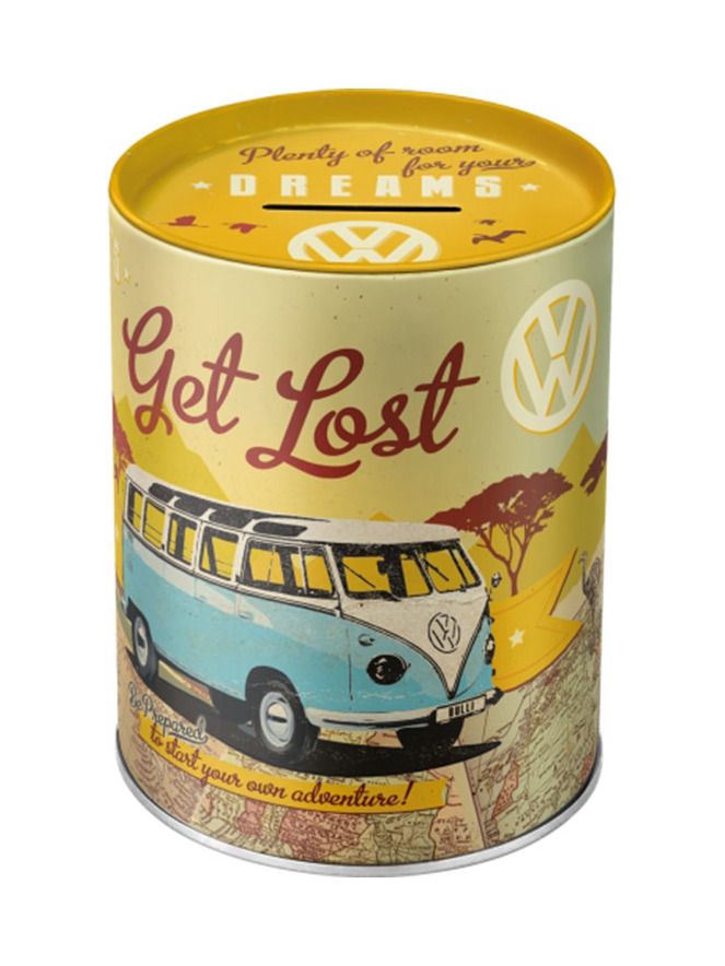 Spardose 10x13cm VW Get Lost