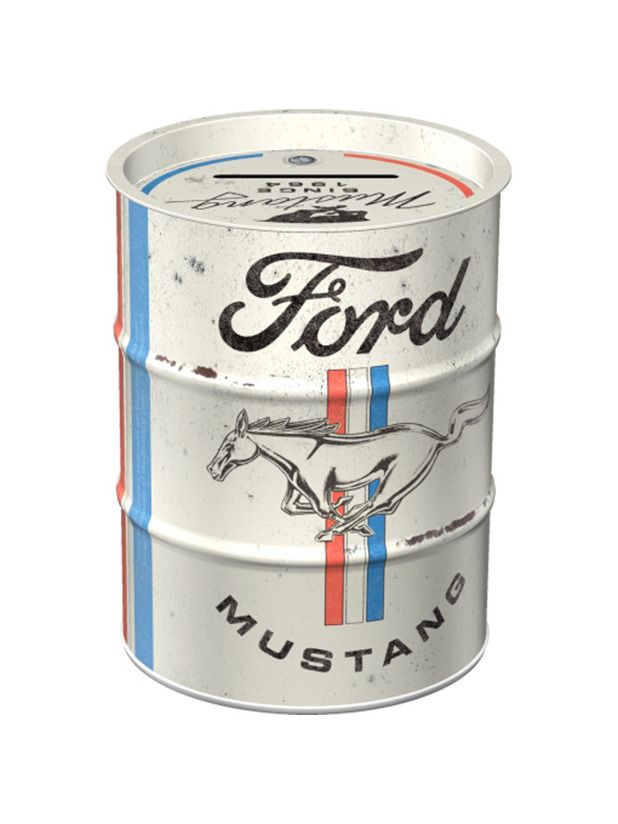 Spardose Barrel Ford Mustang