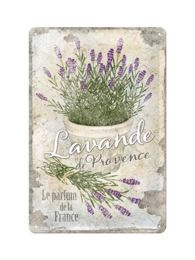 Blechschild 20x30cm Lavenders
