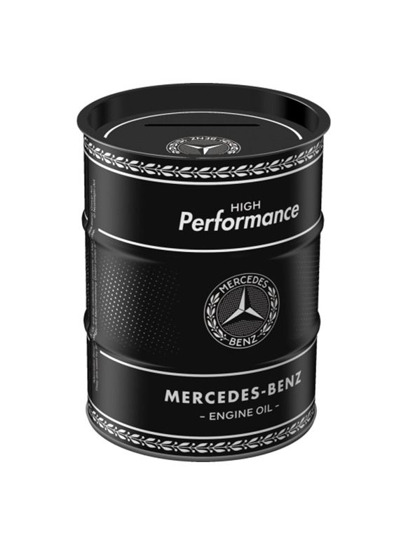 Spardose Barrel Mercedes-Benz Engine Oil