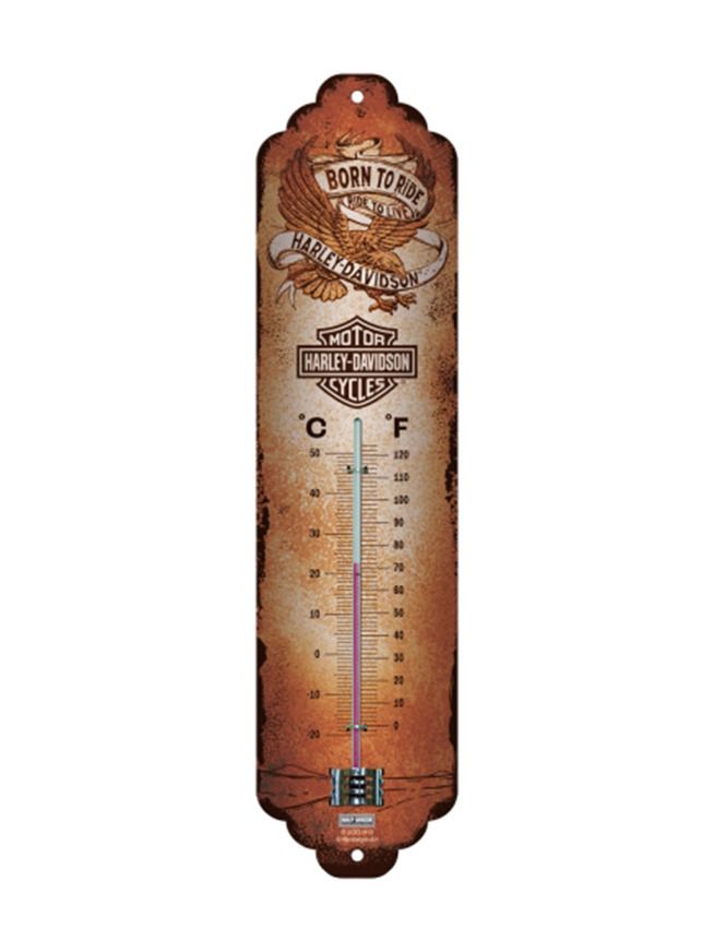 Thermometer Harley-Davidson Born to Ride Eagle