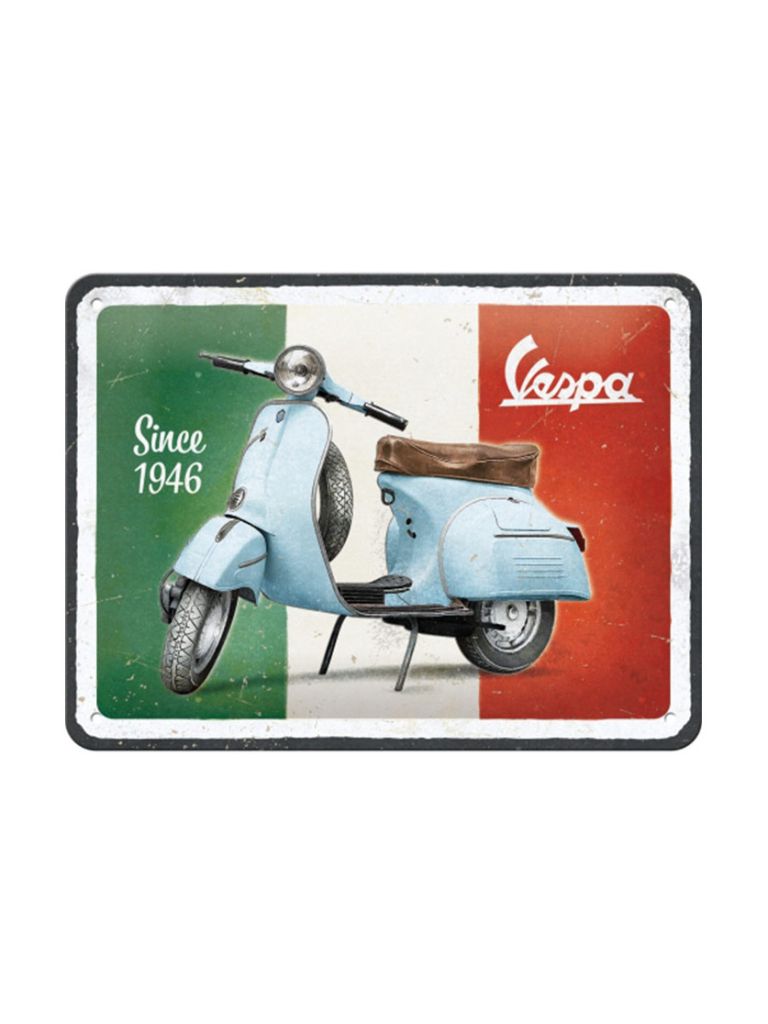 Blechschild 15x20 Vespa Since 1946
