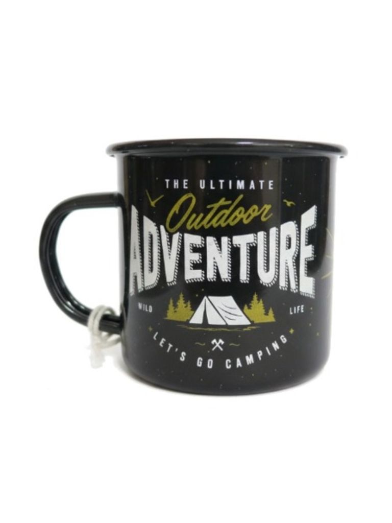 Metall Tasse Outdoor Adventure