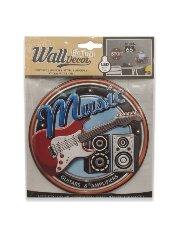 Retro Wall Decor Leuchtende Aufkleber