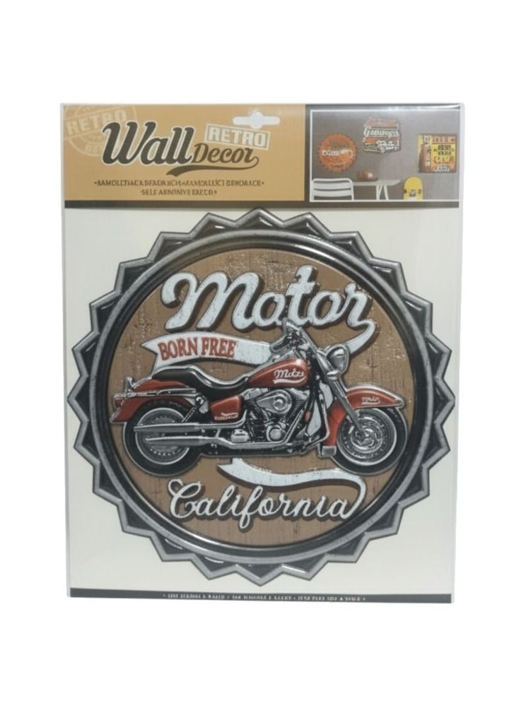 Retro Wall Decor Selbstklebende Dekoration