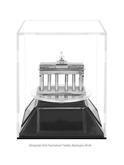 Metall Erde Acryl Vitrine 11x11x14