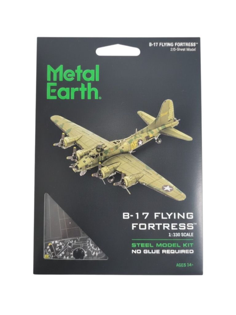 Metal Earth B-17 Flying Fortress farbig