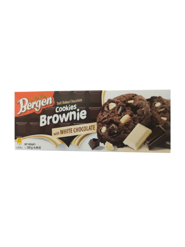 Bergen Brownie with White Chocolate 126 g