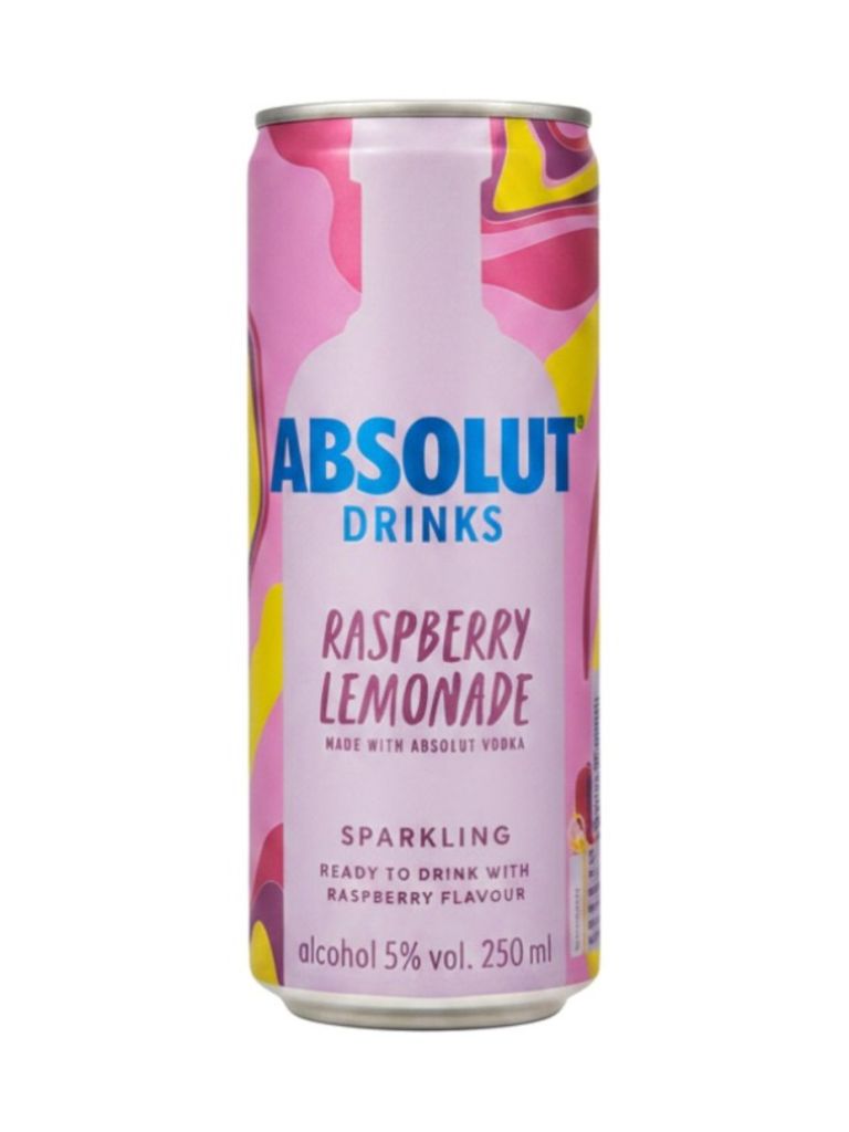 Absolut RTD Vodka&Raspberry Lemonade 0,25l 5% Dose