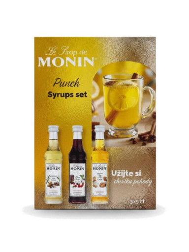 Monin Set 3x50ml Punch