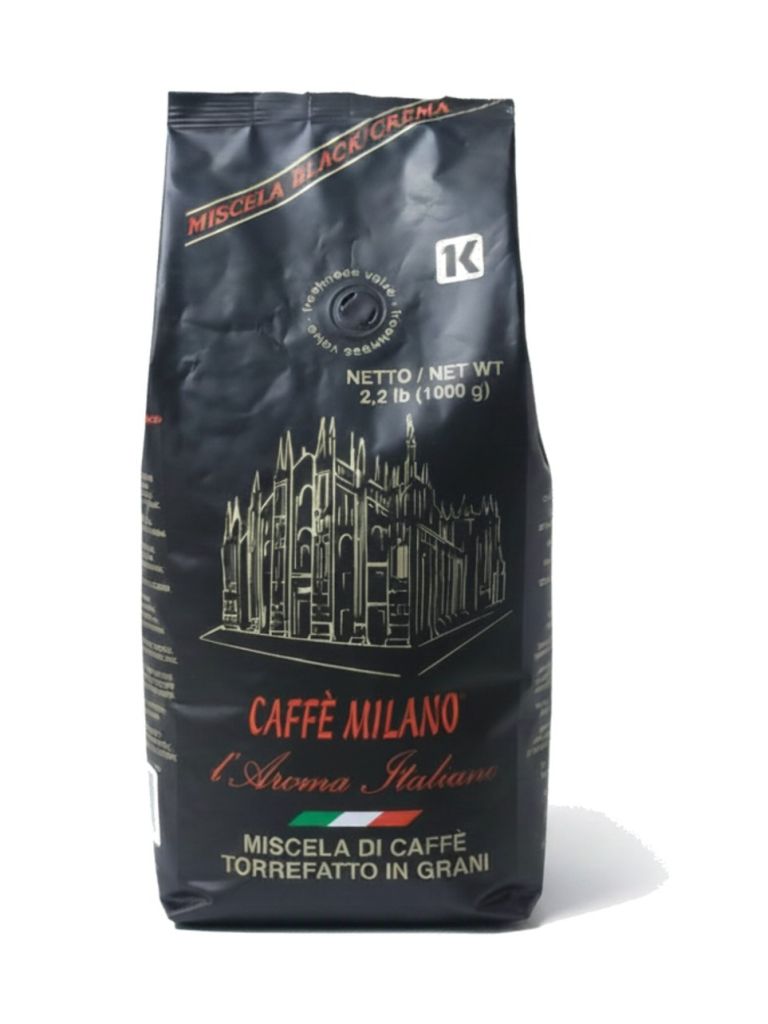 Caffé Milano Black Blend 1 kg Bohnen