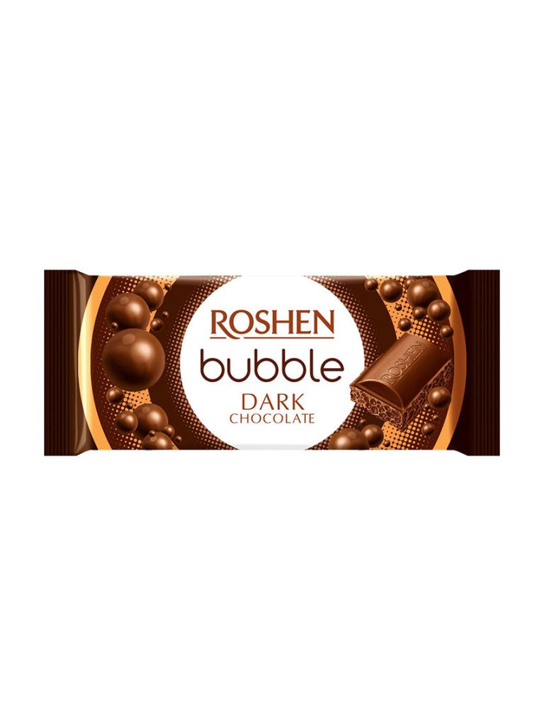 Roshen Bubble Zartbitterschokolade 80 g