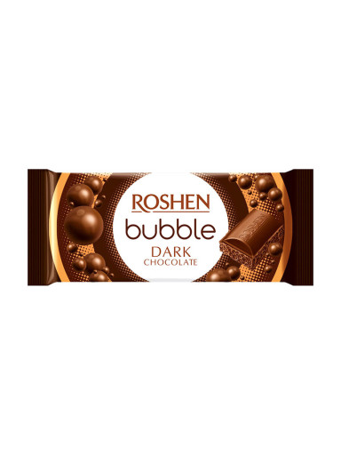 Roshen Bubble Zartbitterschokolade 80 g