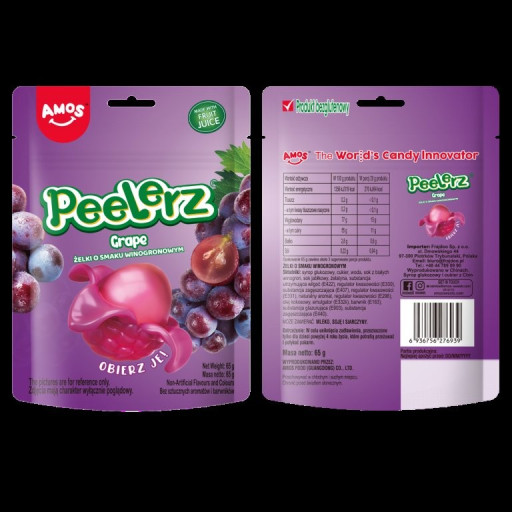 Peelerz Gummy Grape 65g