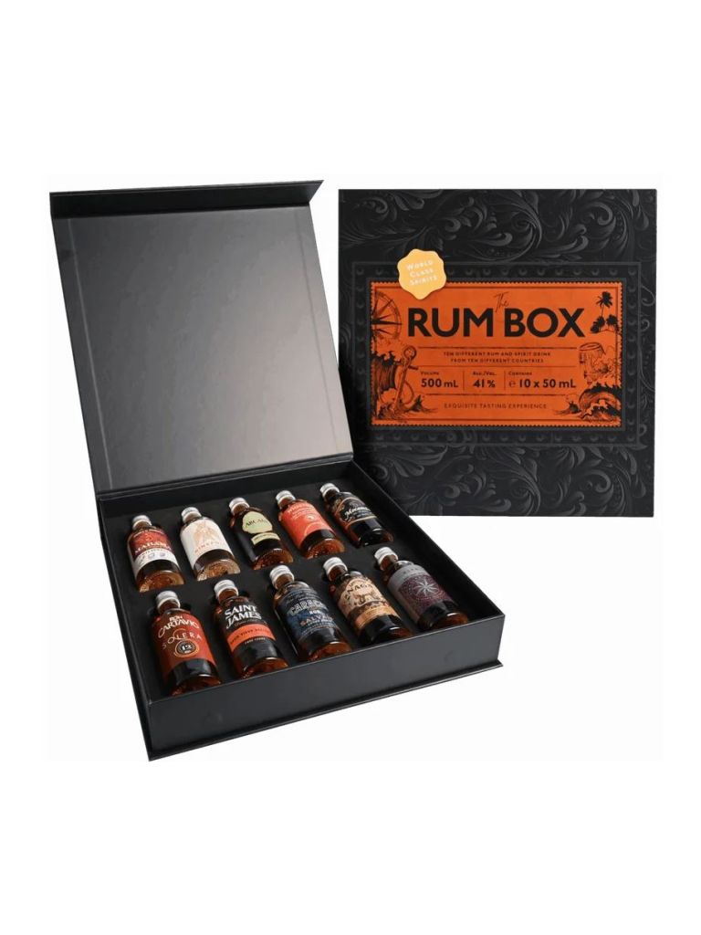 The Rum Box Yellow Edition 10 x 50 ml 41%