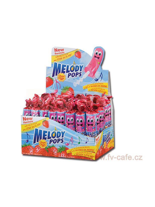 Chupa Chups Melody Pops Erdbeere 18,6 g
