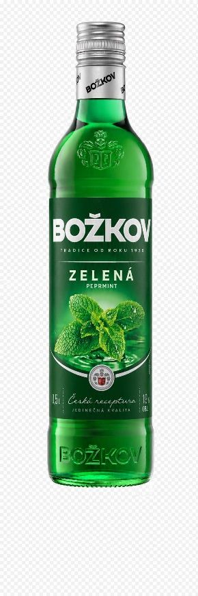 Božkov Minzlikör 19% 0,5 l