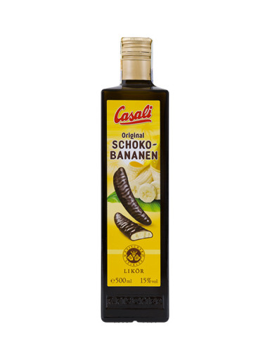 Casali Schoko-Bananen Likör 0,5 L 15%