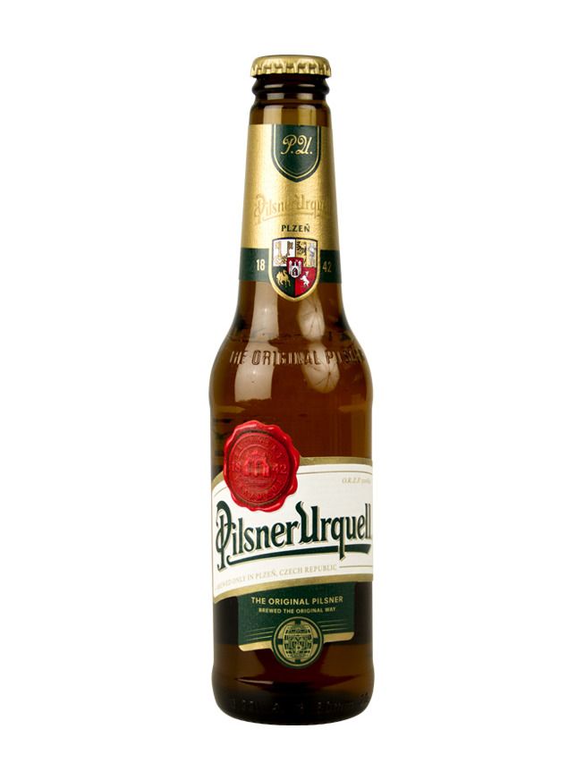 Pilsner Urquell 4,4% 0,33 l Glas