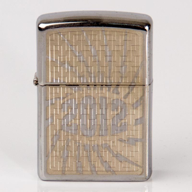 Zippo chrom poliert gelasert Hidden 2012 2001586