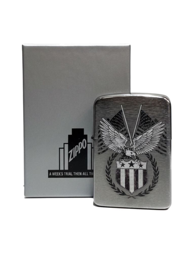 Zippo cr. gebürstet 1941 color "American Eagle" 60002330