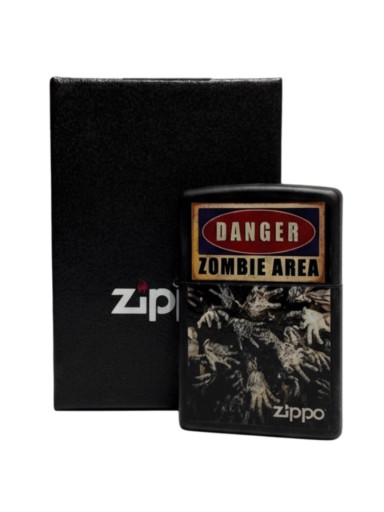 Zippo schwarz color "Zombie Area"  60002561