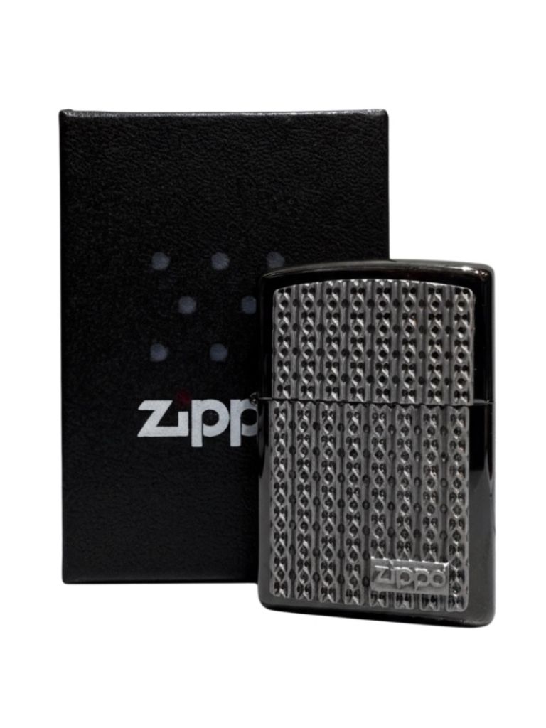 Zippo Ebony Plakette "Chain Structure Design" 2004527
