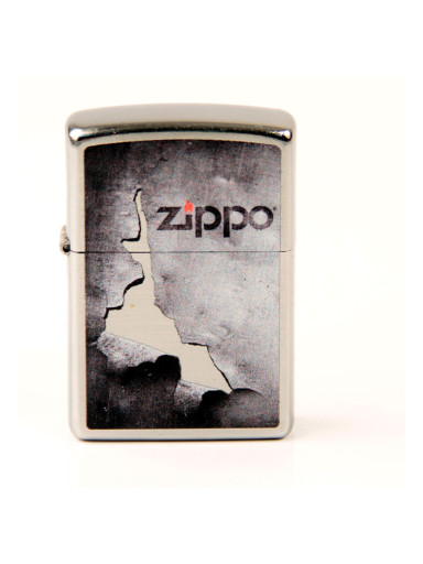 ZIPPO Linen Weave color "Peeled Metal" 60004576