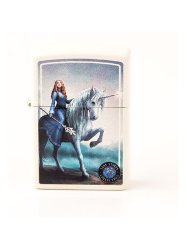 ZIPPO weiß color "Anne Stokes Unicorn" 60004496