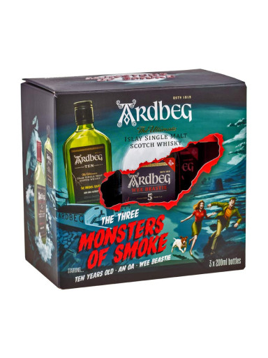Ardbeg Monster Pack Scotch Whisky 3x0,2l 46,67%