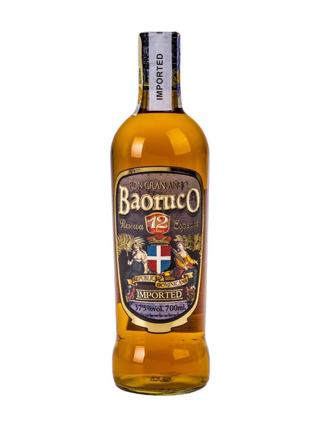 Baoruco Gran Aňejo Reserva 12Y 0,7l 37,5%