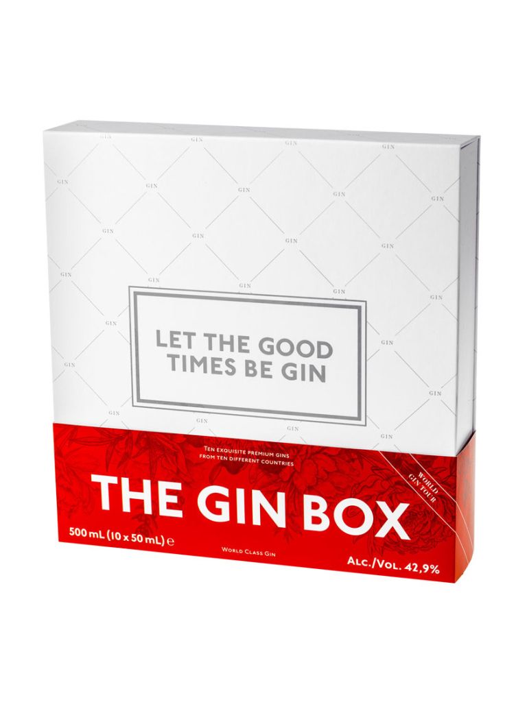 Gin Box World Tour 42,9% 10 × 0,05 l Geschenkbox