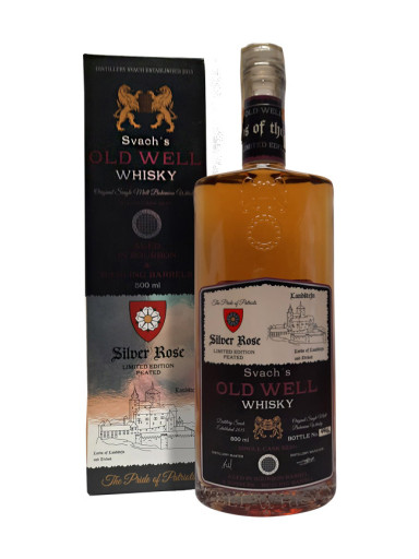 Svach's Old Well Whisky Silver Rose 53,5% 0,5 l Limited Edition