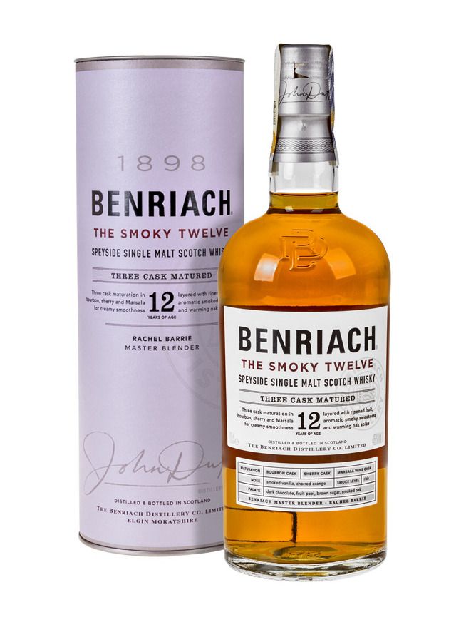 Benriach 12Y The Smoky Twelve 0,7 l 46% Geschenkbox