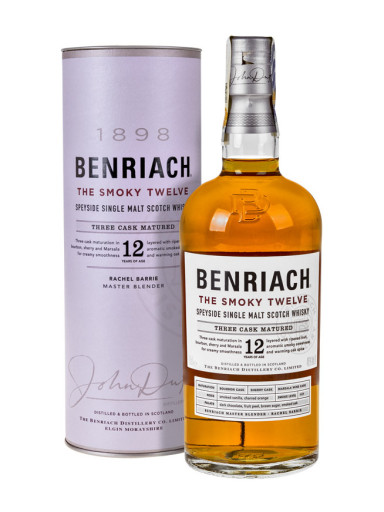 Benriach 12Y The Smoky Twelve 0,7 l 46% Geschenkbox