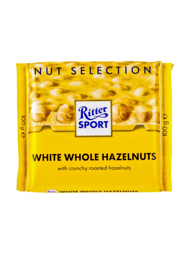 Ritter White Whole Hazelnuts 100g