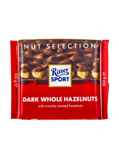 Ritter Dark Whole Hazelnuts 100 g