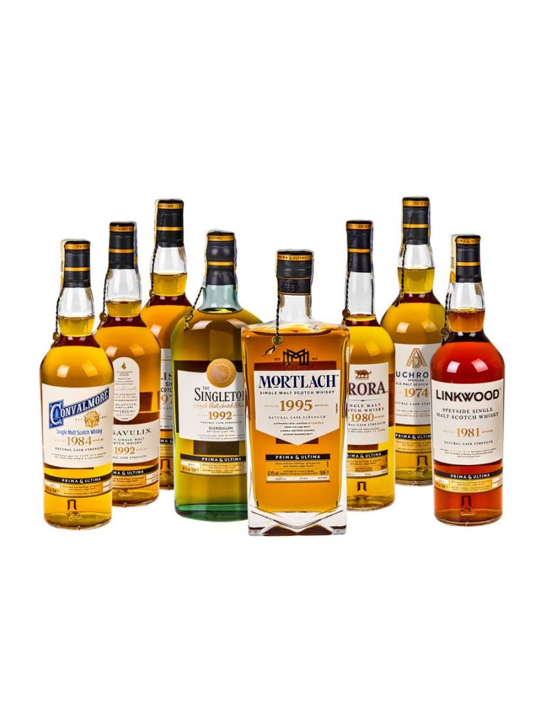Diageo Prima & Ultima 2021 Set 8 Flaschen
