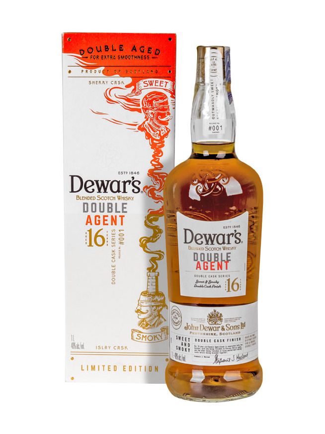 Dewar's Double Agent 16Y 1l 40% Geschenkbox