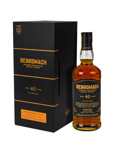 Benromach 40Y 2021 Edition 0,7l 57,10% Geschenkbox
